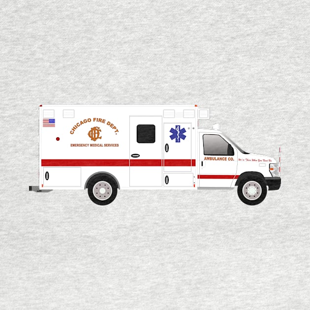 Chicago Fire Dept. Ambulance by BassFishin